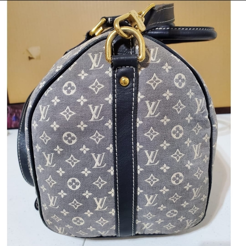 Louis Vuitton Speedy Bandouliere Bag Mini Lin 30 - Picture 9 of 12
